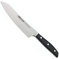 Arcos Serie Manhattan - Cuchillo Santoku de Tipo asiático- Hoja de Acero Inoxidable Forjado de nitrógeno- 190 mm- Mango…